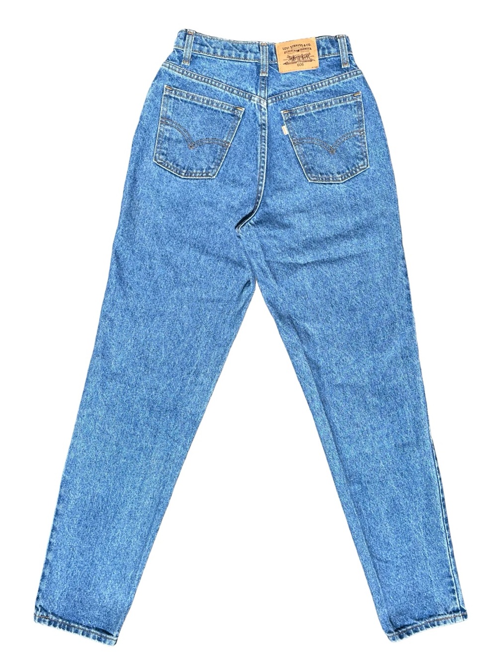 Vintage 90s Levi’s 606 Mom Jeans Made in Canada High Rise 26 - Picture 3 of 15